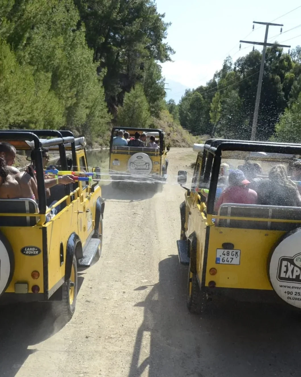marmaris jeep safari water wars photo