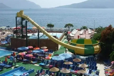 Space Bowl slide at Marmaris Atlantis Waterpark